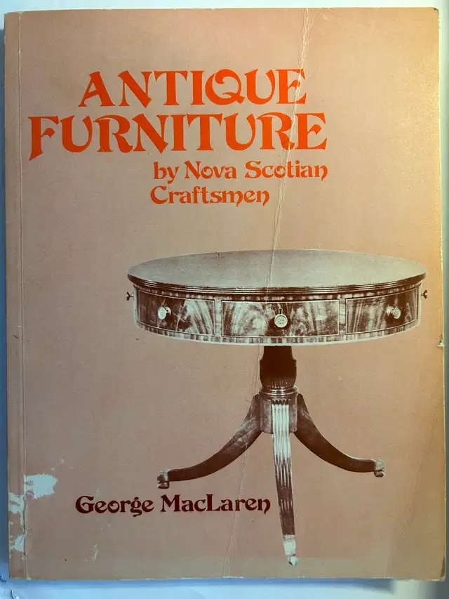 ANTIQUE FURNITURE by George MacLaren - 1975 SC