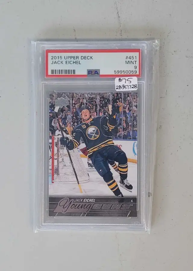 2015 Upper Deck Deck Jack Eichel Hockey Card(28351728)