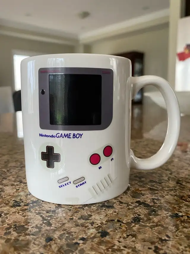 Coffee Mug (Thermochromic Ceramic Gameboy)