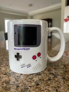 Coffee Mug (Thermochromic Ceramic Gameboy)