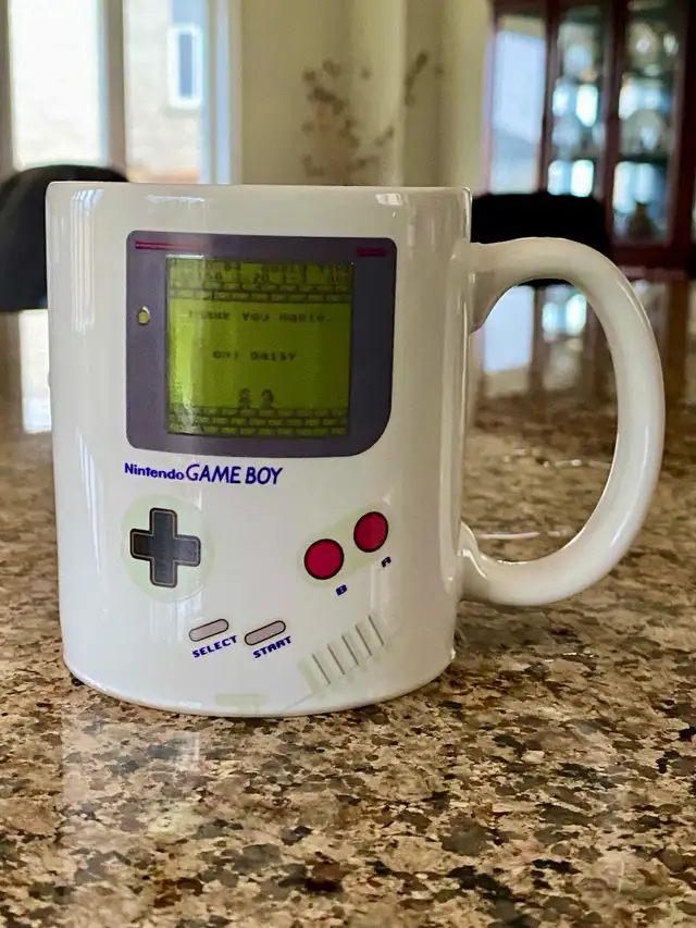 Coffee Mug (Thermochromic Ceramic Gameboy) - Photo 2