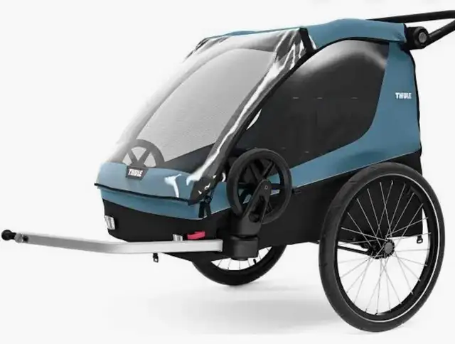 Thule bike trailer.