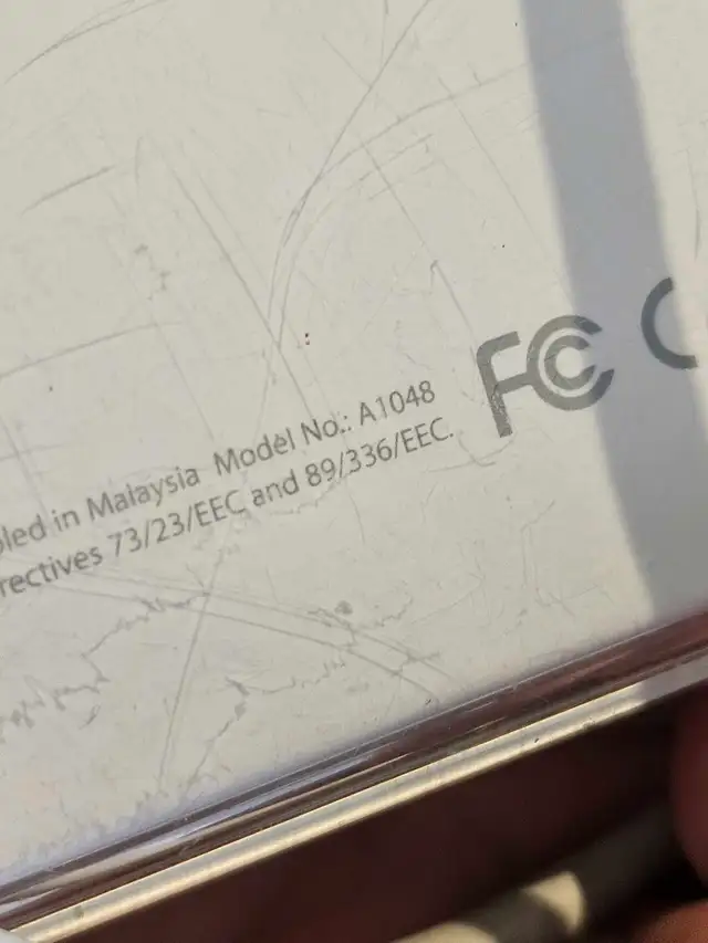 Apple Mac Keyboard A1048 USB Tested & Working - Photo 4