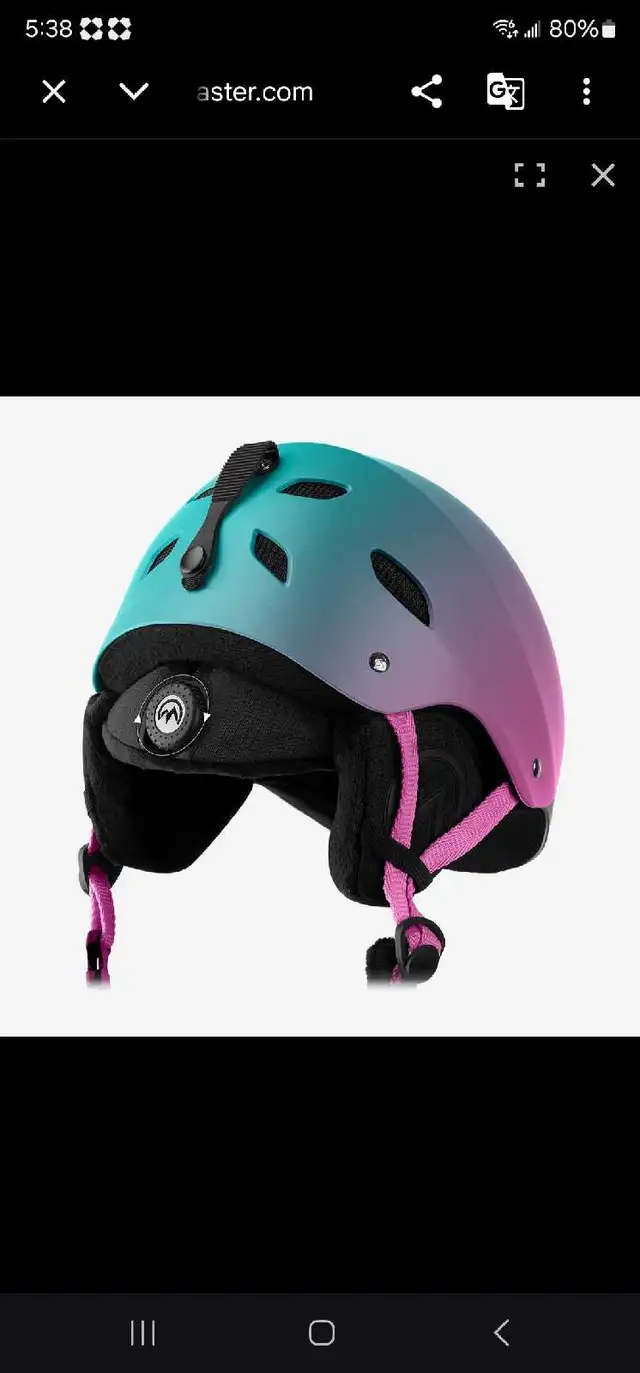 Outdoor Master Ski Helmet BRAND NEW ! - Photo 4