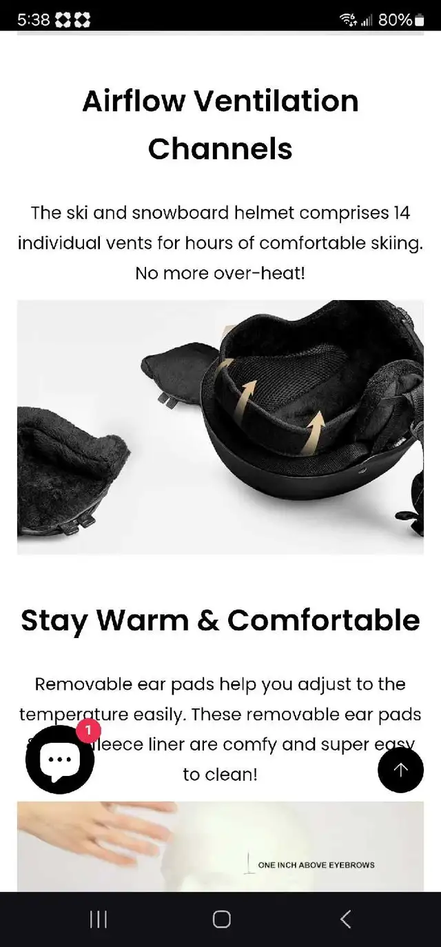 Outdoor Master Ski Helmet BRAND NEW ! - Photo 6