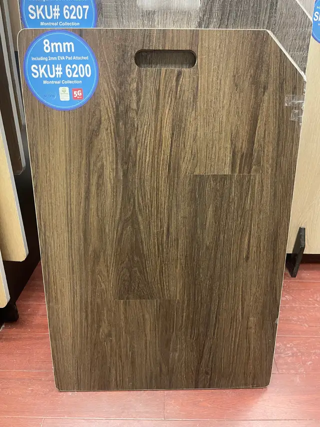 SPC Vinyl Flooring 6mm Waterproof Cream Ivory Oak $1.64/sqft - Photo 4