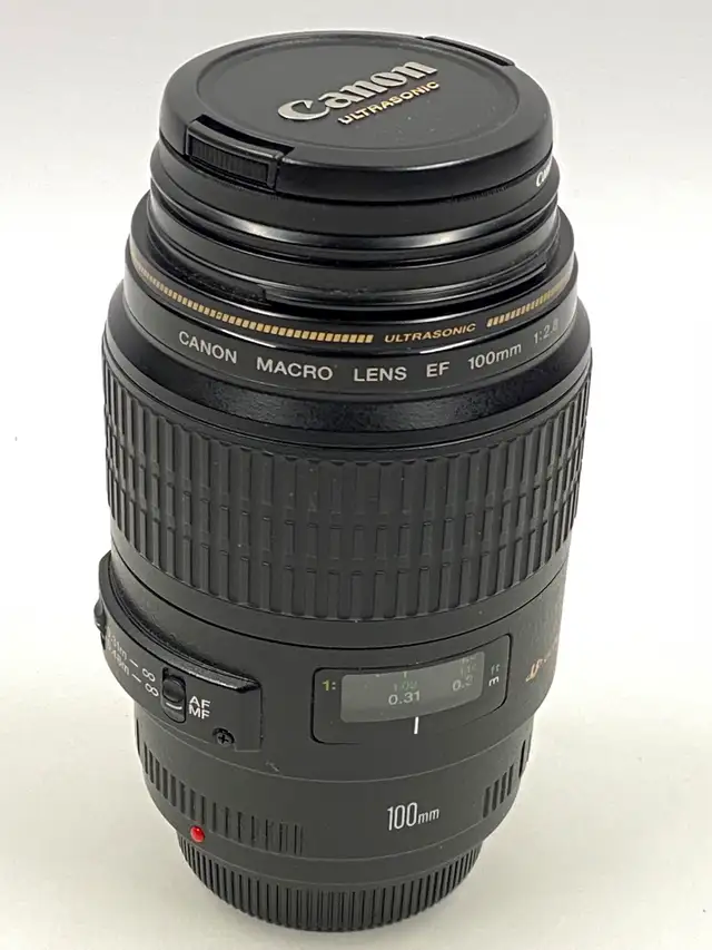 Canon EF 100mm f2.8 Macro Ultrasonic Lens. Like New Condition.