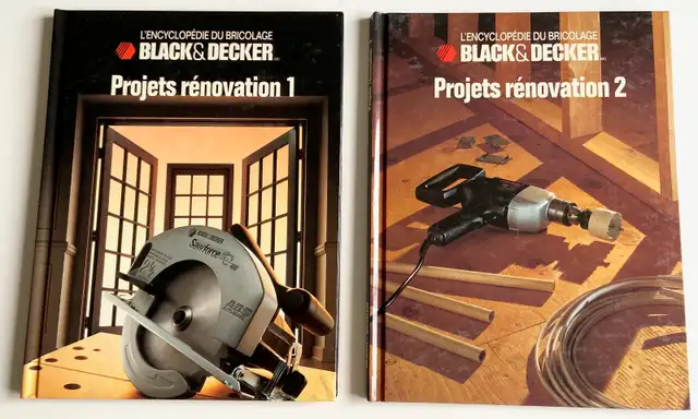 Projets Rénovation 1 et 2  ( Black & Decker )