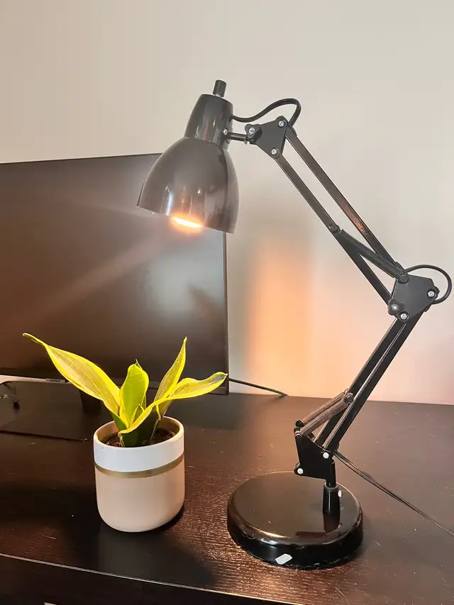 Desk lamps & floor lamps with smart bulbs