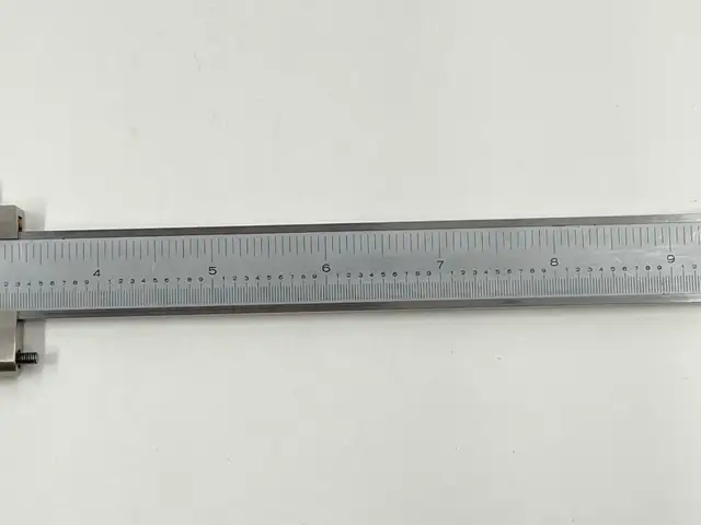 Mitutoyo Japan Vernier Caliper 12" Inch. Excellent Condition - Photo 3