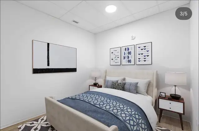 2 Bed 1 Bath Available