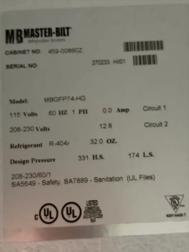 freezers reaching Triple glass door - Photo 9