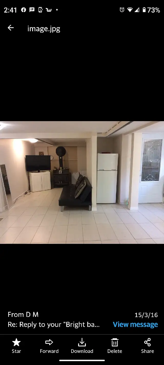 Two bedroom basement apartment - Photo 2