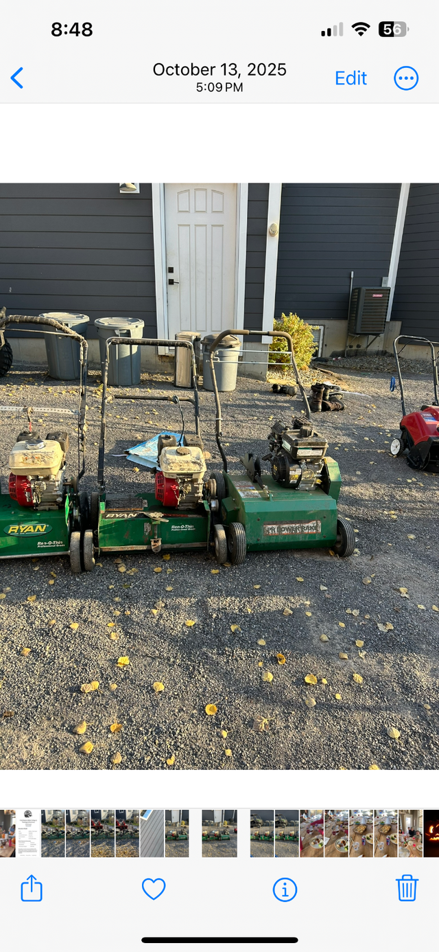 Ryan power rakes for sale - Photo 2