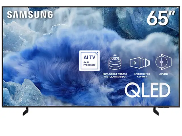 SAMSUNG 65' Q8F 4K SMART QLED TV QN65Q8F NO TAX SALE