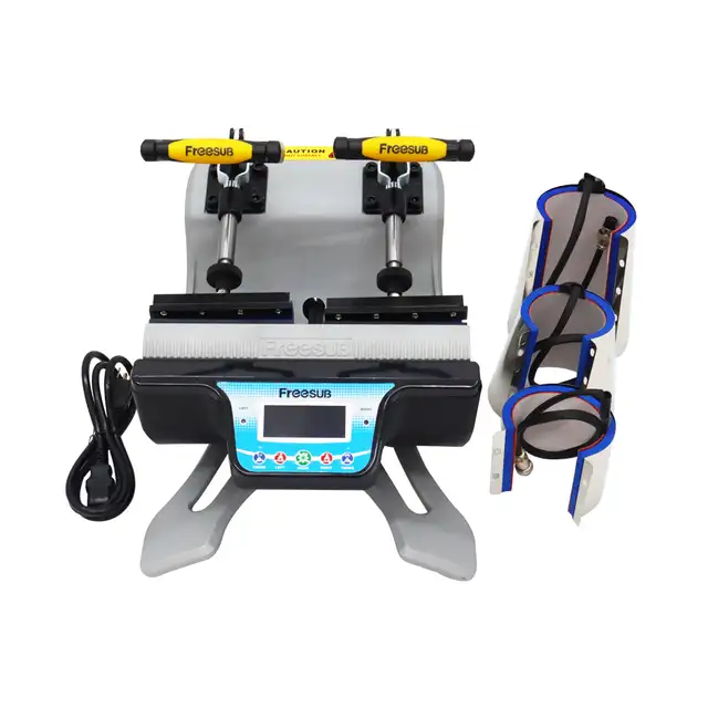 5in1 110V Double Station Heat Press Machine Mug Cup Print 003408 - Photo 3