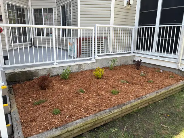 landscaping and fence - Photo 2