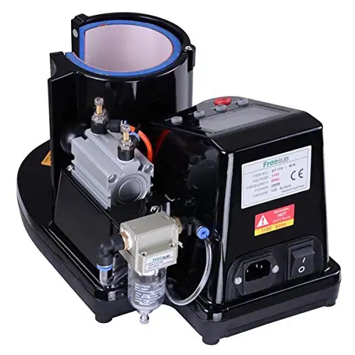 11oz Pneumatic Sublimation Mug Heat Press Machine Cup 110011 - Photo 3