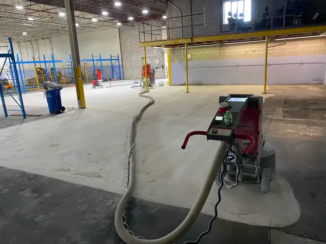 warehouse floor grinding / coating / sealing