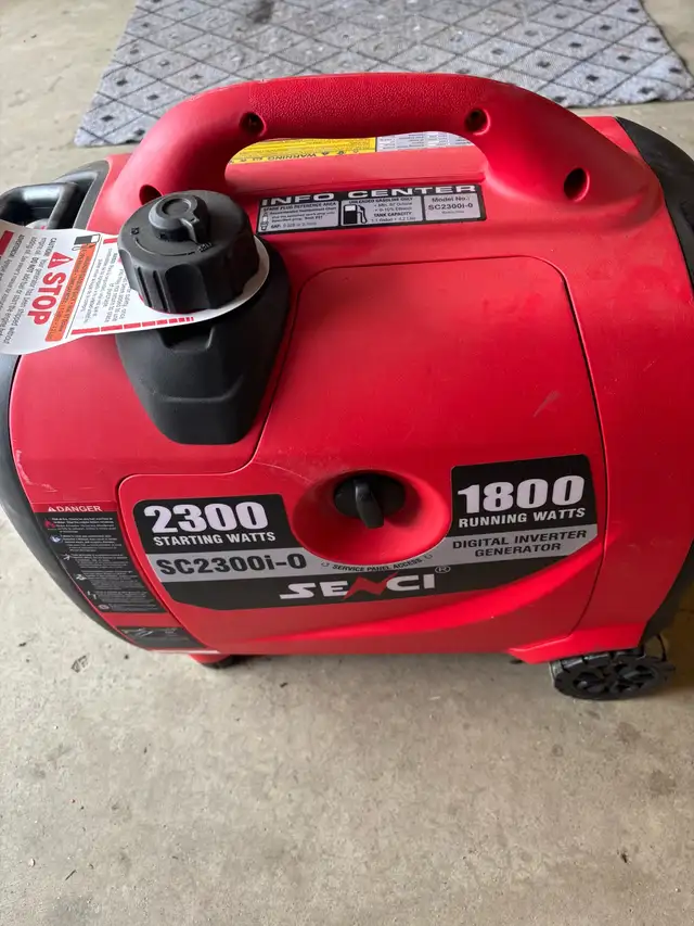 1800 watt digital inverter generator new