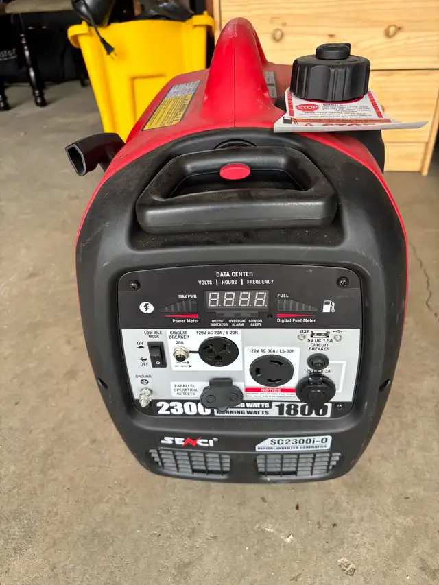 1800 watt digital inverter generator new - Photo 2
