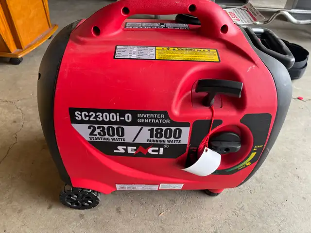 1800 watt digital inverter generator new - Photo 3