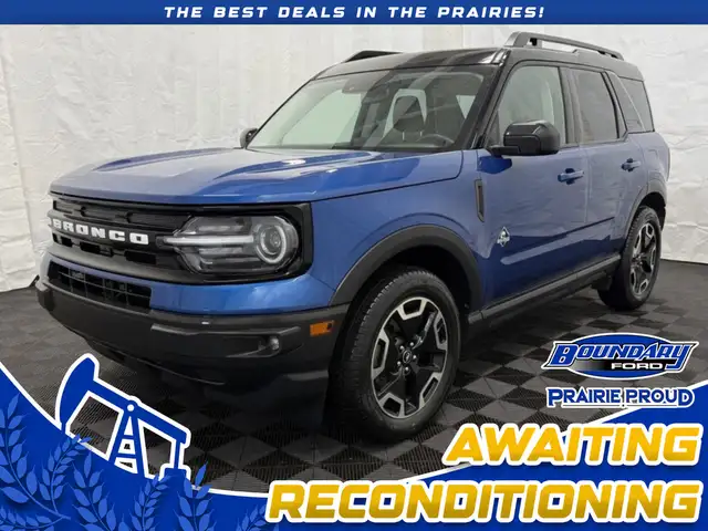 2024 Ford Bronco Sport OUTER BANKS 4WD | HEATED LEATHER | REMOTE