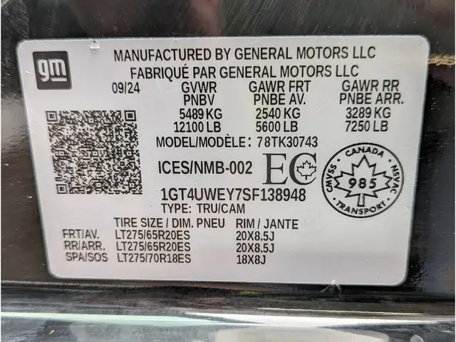 2025 GMC Sierra 3500HD Denali 6.6L V8/Touch Nav/Sunroof/Camera - Photo 26