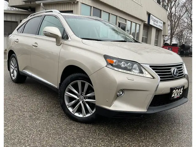 2015 Lexus RX 450H AWD - LEATHER! HUD! NAV! BACK-UP CAM! BSM! MA