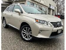 2015 Lexus RX 450H AWD - LEATHER! HUD! NAV! BACK-UP CAM! BSM! MA