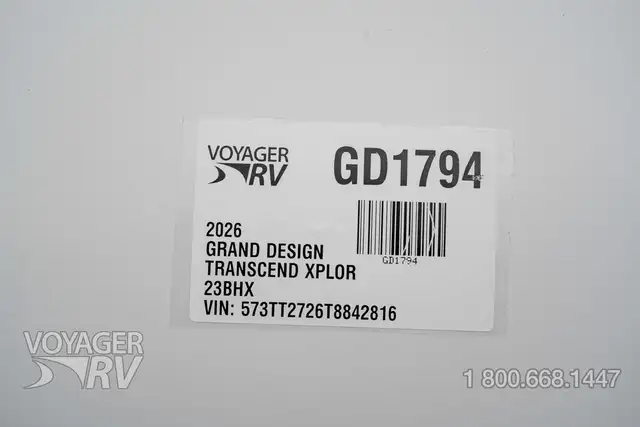 2026 Grand Design Transcend Xplor 23BHX - Photo 49