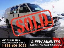 2023 GMC Savana Cargo Van 2500 RWD 135\' LOW KMS, CLEAN, READY F