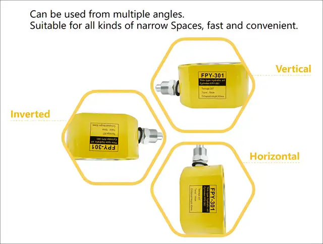 Used 30 Ton Hydraulic Jack CP-700 Manual  Hand Pump Kit 054574 - Photo 6