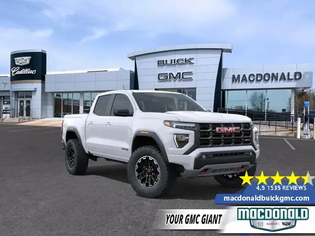 2026 GMC Canyon AT4 - Leather Seats - $455 B/W