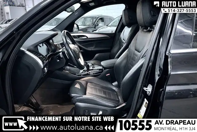 2018 BMW X3 xDrive30i TOIT PANO/CARPLAY/CAMERA/HUD/MAGS 20'/CUIR - Photo 14