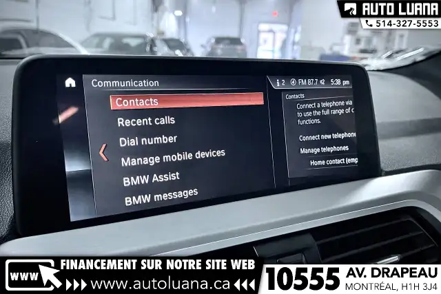 2018 BMW X3 xDrive30i TOIT PANO/CARPLAY/CAMERA/HUD/MAGS 20'/CUIR - Photo 34