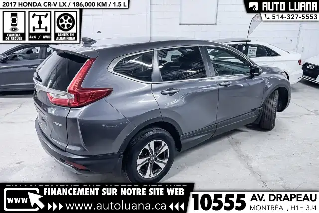 2017 HONDA CR-V LX AWD/PUSH START/CAM/MAGS/DEMARREUR/ADPT CRUISE - Photo 5