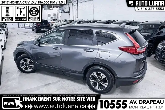 2017 HONDA CR-V LX AWD/PUSH START/CAM/MAGS/DEMARREUR/ADPT CRUISE - Photo 10