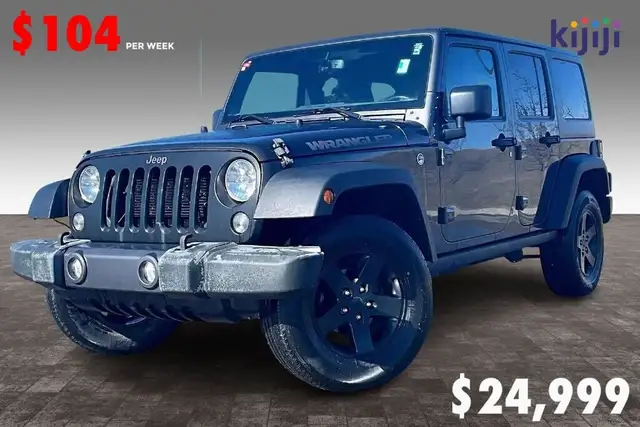 2017 Jeep Wrangler 4WD UNLIMITED