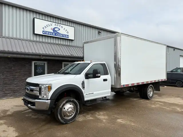 2018 Ford F-550 Reg Cab Cube XLT RWD 6.7L - Clean Title