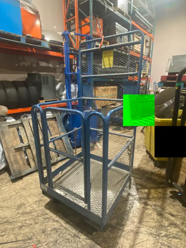 Kleton Man Cage for forklift on casters - Photo 3