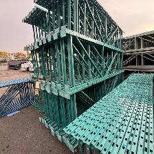 12' High x 42' USED REDIRACK Upright Frames Pallet Racking