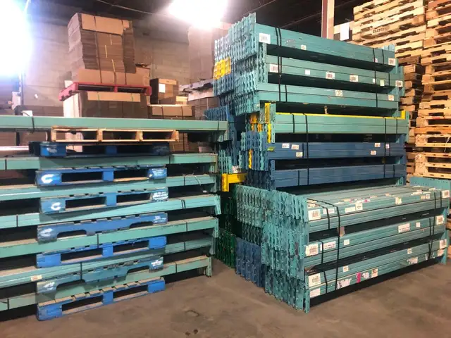 12' High x 42' USED REDIRACK Upright Frames Pallet Racking - Photo 3