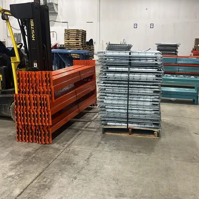 12' High x 42' USED REDIRACK Upright Frames Pallet Racking - Photo 5
