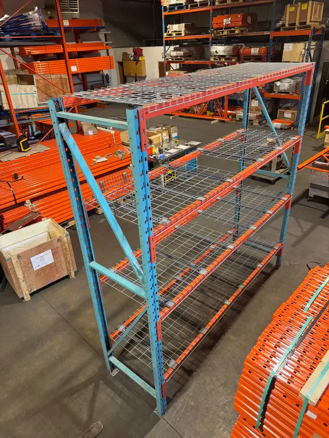 Used racks - 8'6 long beams - 9', 10' & 14' tall x 30' frames