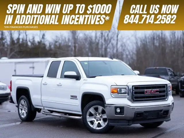 2015 GMC Sierra 1500 SLE - Leather Steering Wheel | Wi-Fi