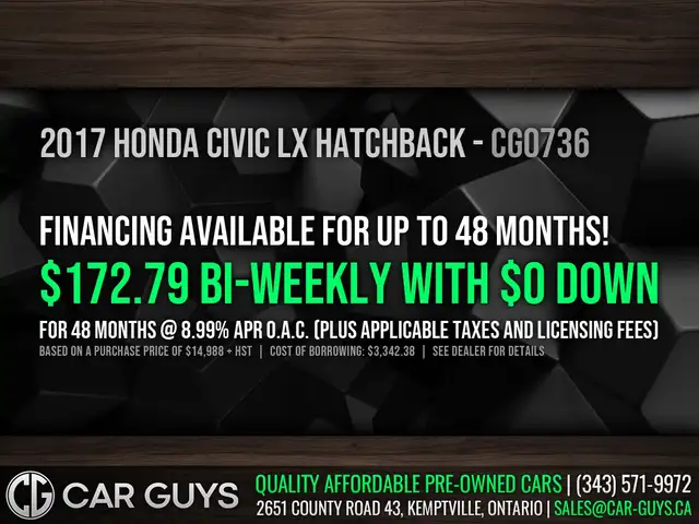 2017 Honda Civic Hatchback - Photo 2