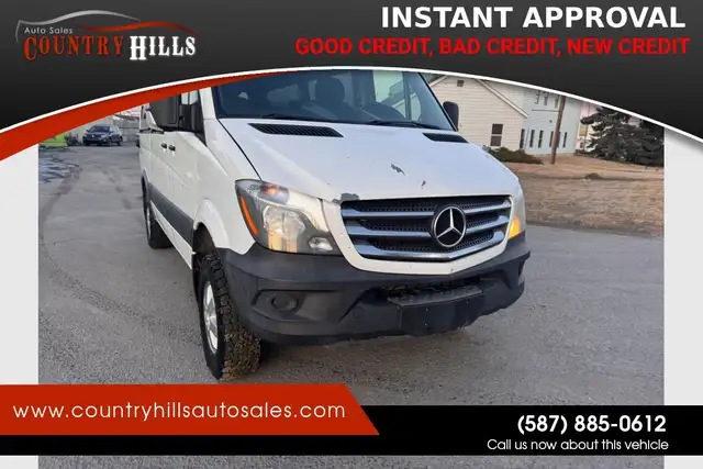 2016 Mercedes-Benz Sprinter 2500 AWD 12-PASSENGER DIESEL