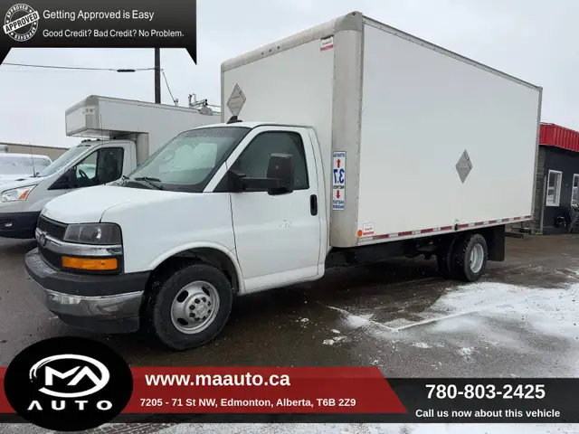 2019 Chevrolet Express Cutaway 3500 16 Feet Cube van - Comes wit