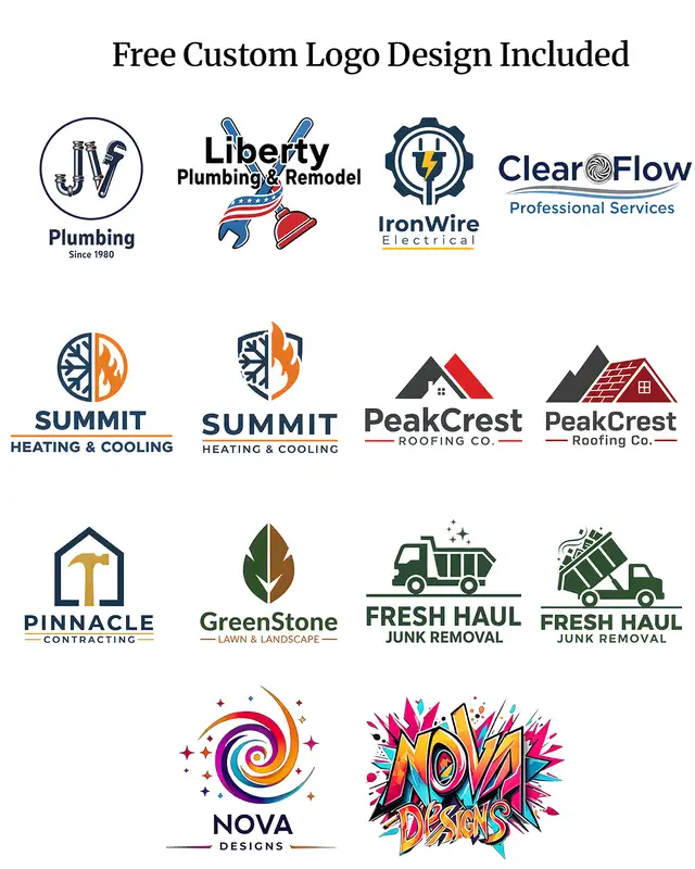 Free Website & Logo for Plumbers, Electricians, HVAC & Trades! - Photo 3